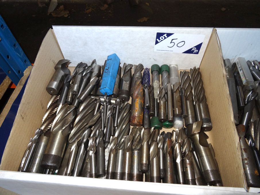 Qty HSS screw shank slot drills / end mills to 36m...