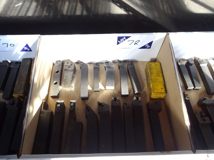 Qty Kennametal etc tipped turning tools