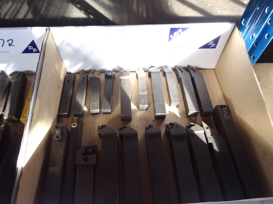 Qty Sandvik etc tipped turning tools
