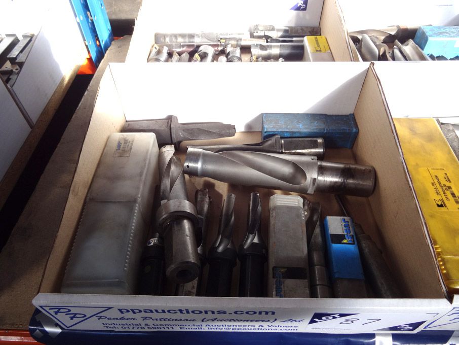 Qty WNT etc tipped counter boring drills to 48mm a...