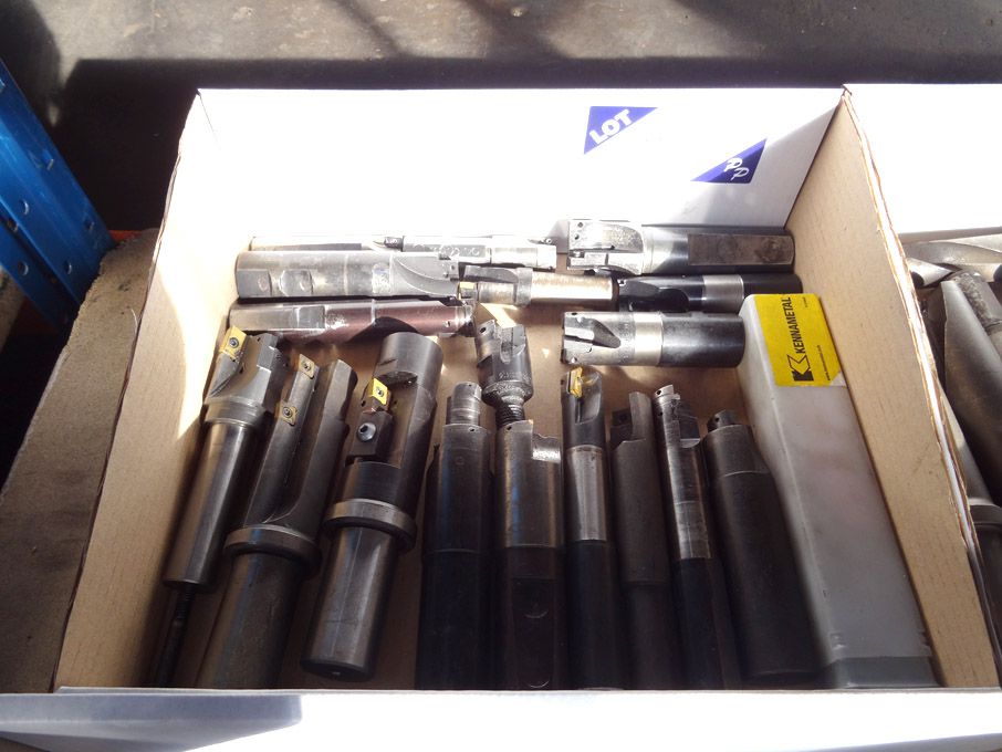 Qty Kennametal etc tipped counter boring drills to...