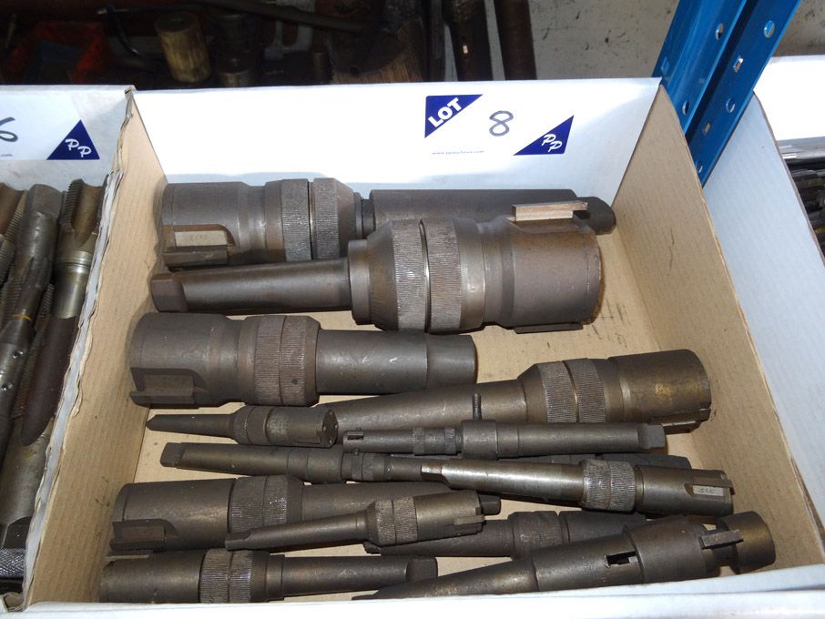 Qty taper shank adjustable reamers to 85mm approx