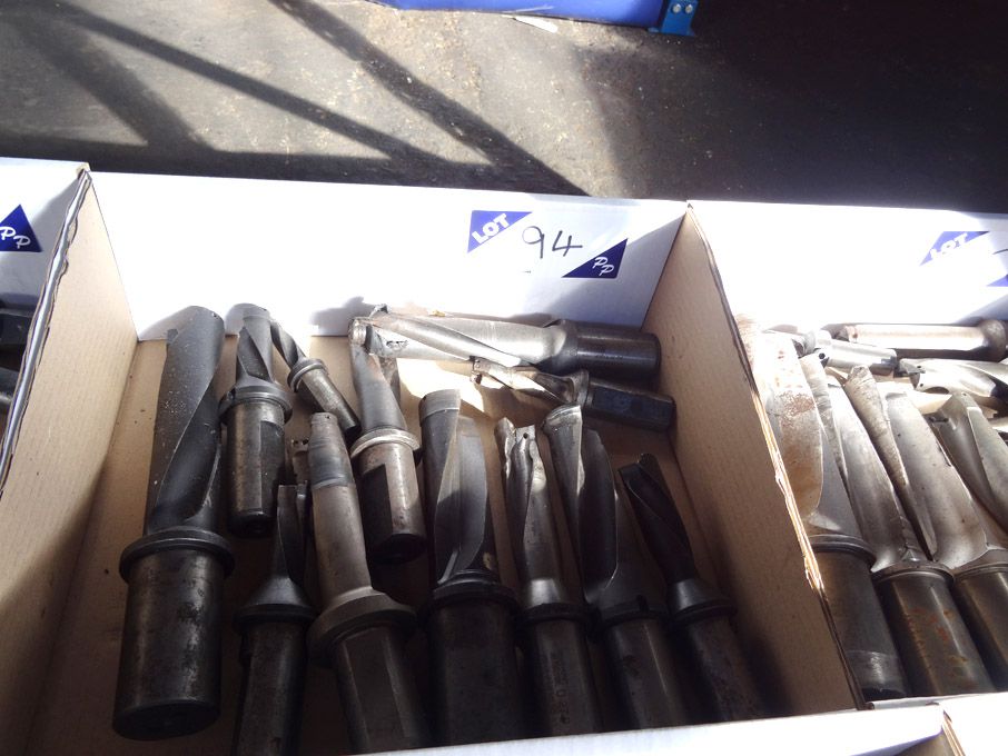 Qty Sandvik etc tipped counter boring drills to 35...