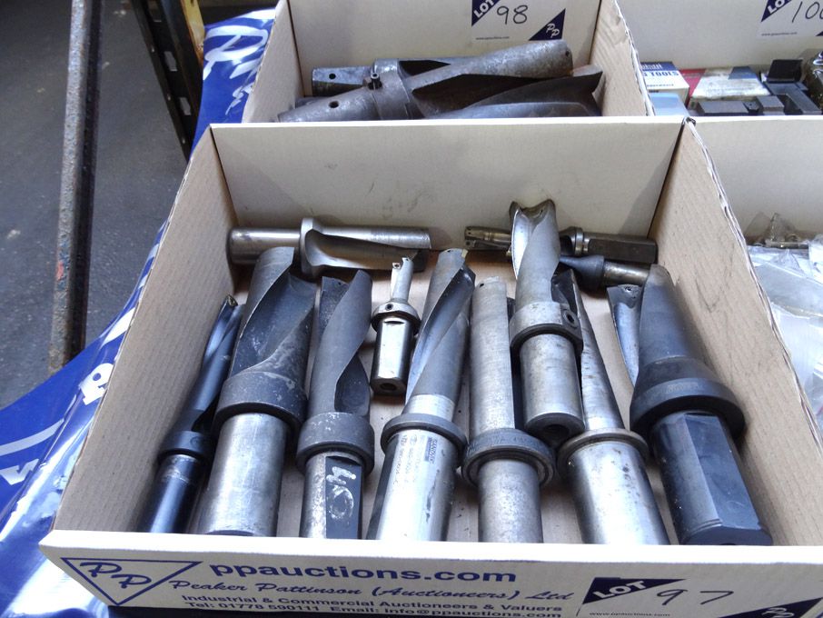 Qty Sandvik etc tipped counter boring drills to 48...