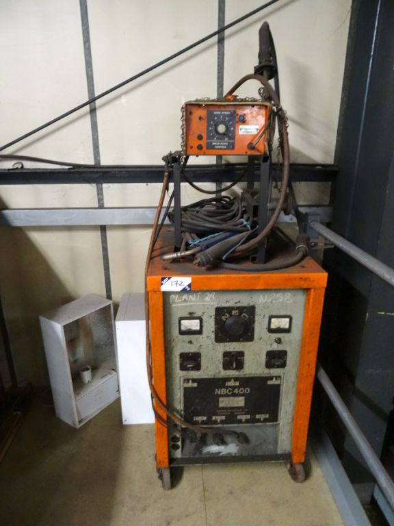 NBC 400 mig welder with wire feed, 400A