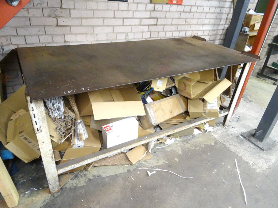 2140x1040mm metal workbench