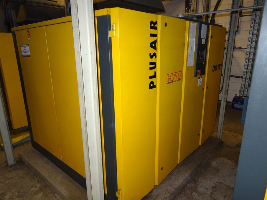 HPC DS171 rotary packaged compressor, 90kW, 1500rp...