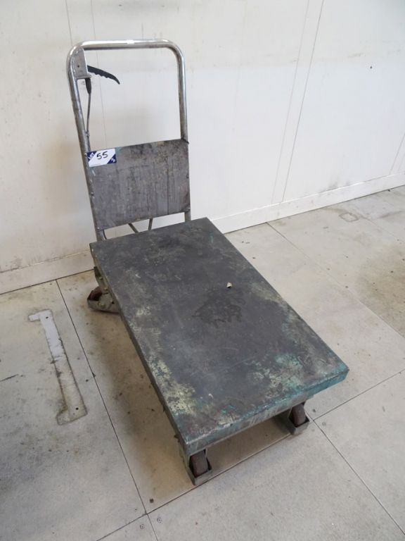 850x500mm mobile platform trolley (spares or repai...
