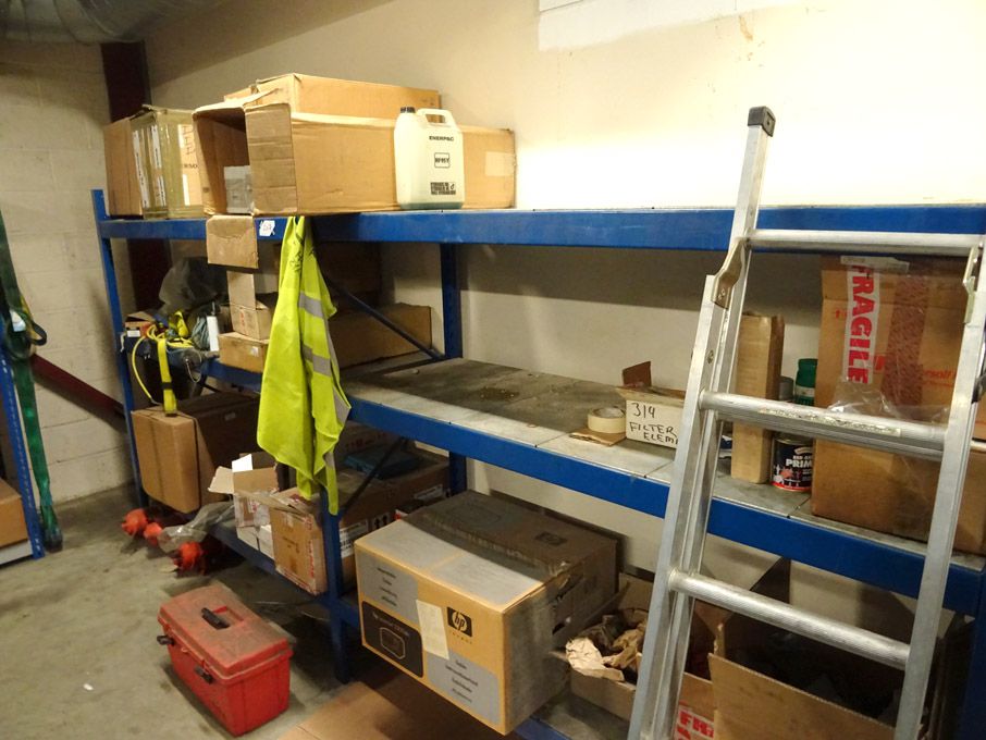 2 bays light duty boltless storage racking, multis...