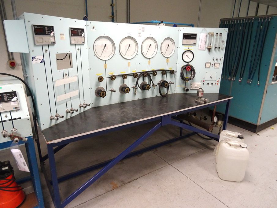 Pneumatic test rig with Edwards 80 1 stage vacuum...