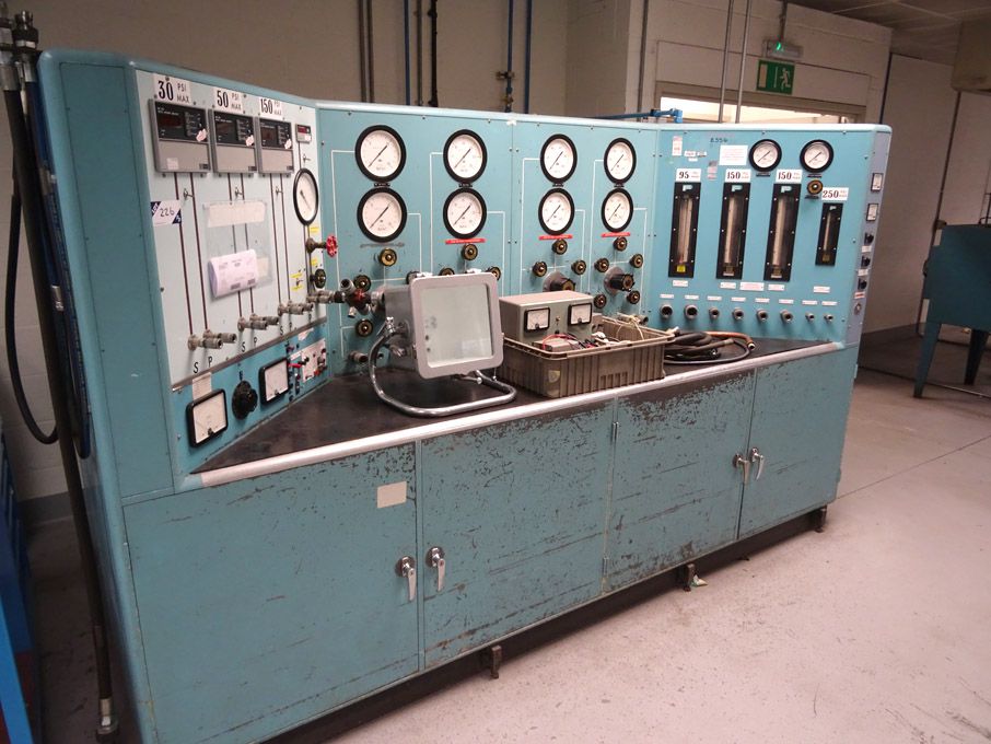 Applied Pneumatics pneumatic test rig with 3x Druc...