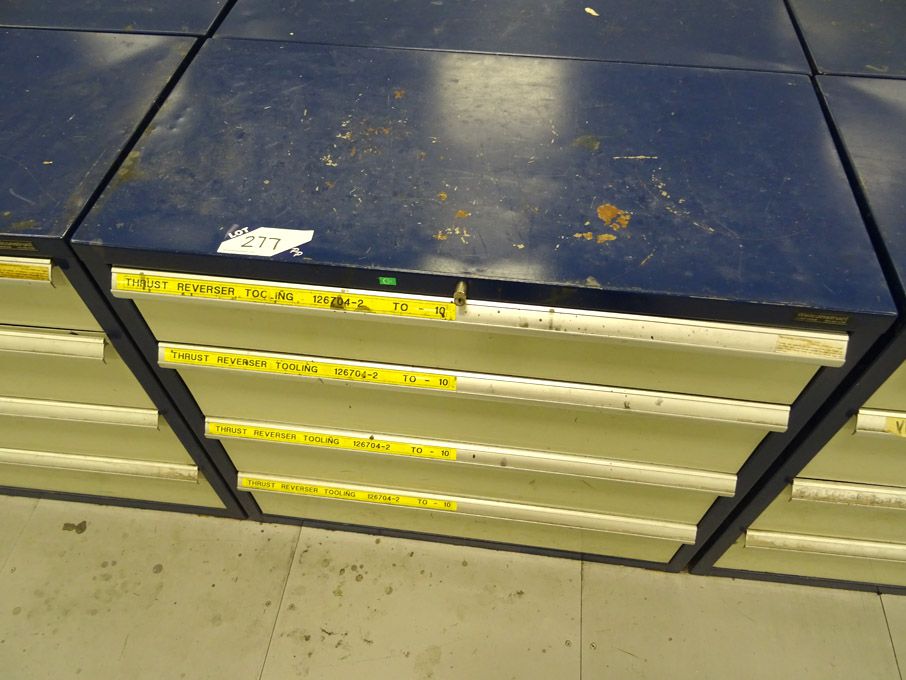 2x Welconstruct 4 drawer storage cabinet