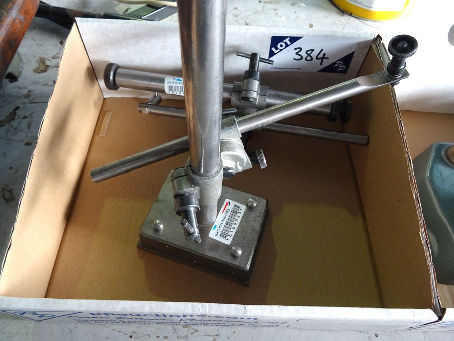 Clock stand with accessories