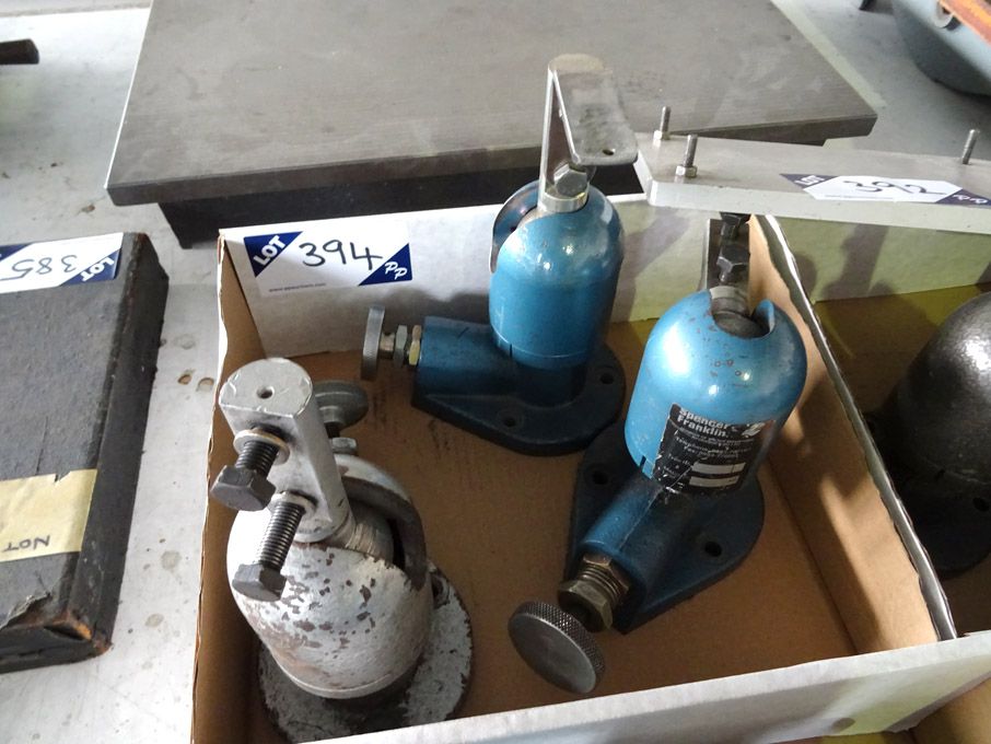 3x Spencer Franklin bench type hydraclamp