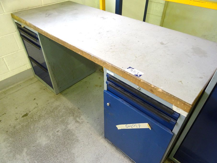 Susta workbench with built in drawer units