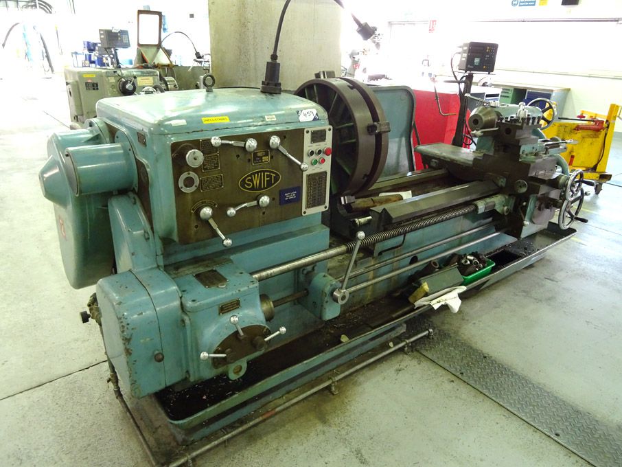 Swift 12V6 heavy duty gap bed lathe, 13.5-630rpm,...