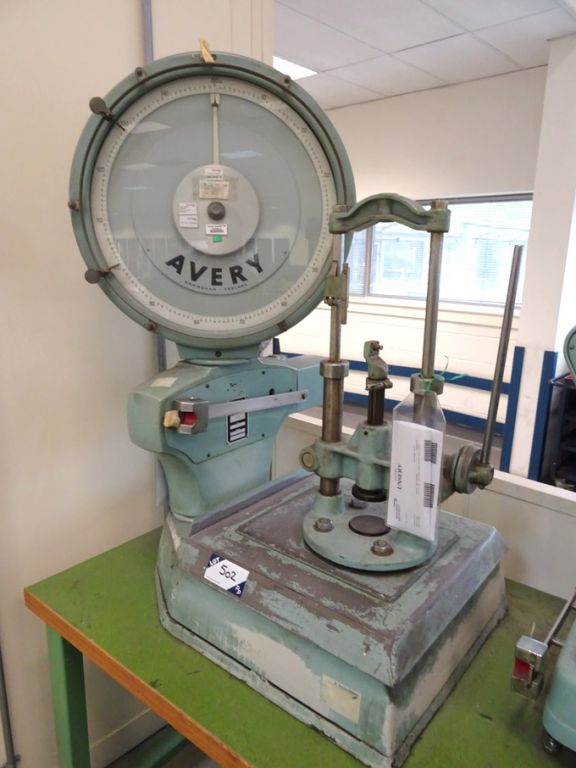 Avery 150lb capacity spring testing machine