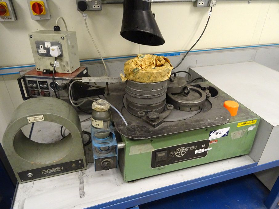 Lapmaster 15 lapping machine, 15" dia