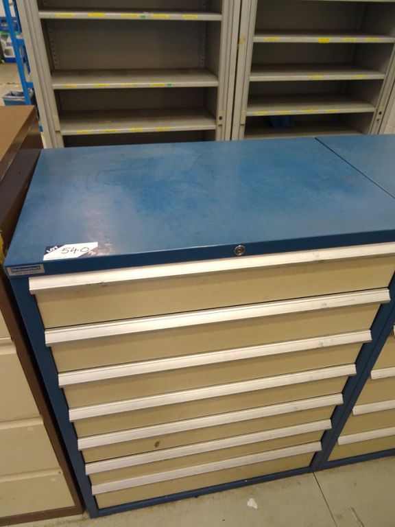 Welconstruct 6 drawers storage cabinet with conten...