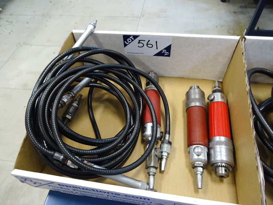 3x Desoutter etc pneumatic drills
