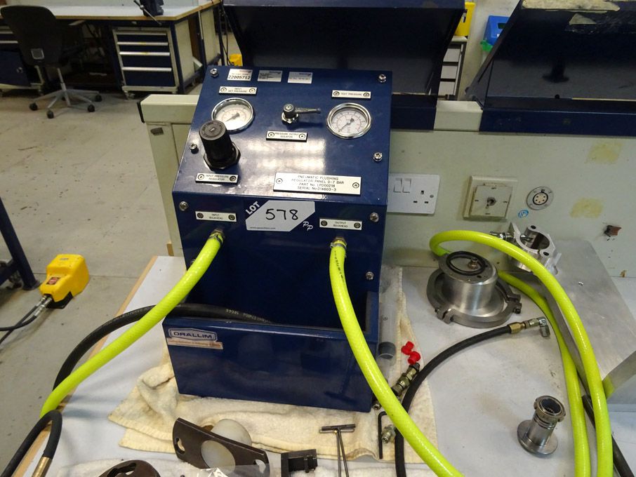 Drallim LPD00218 0-7 bar pneumatic flushing regula...