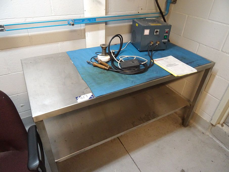 Solbraze TP25 thermopak thermotool on bench