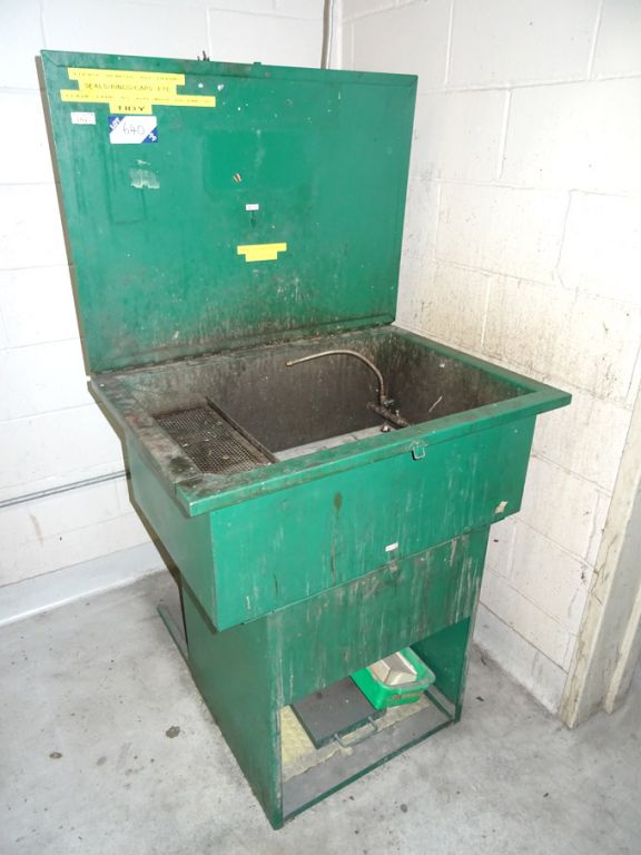 800x500mm parts washer