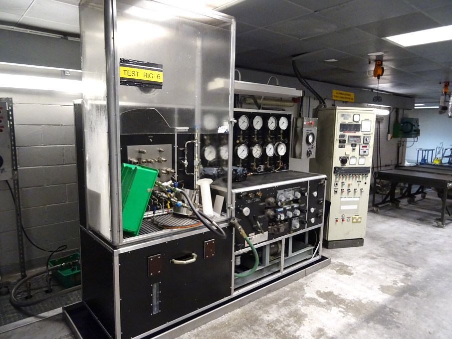 Howden Wade Thermal Control ISS1 hydraulic testing...