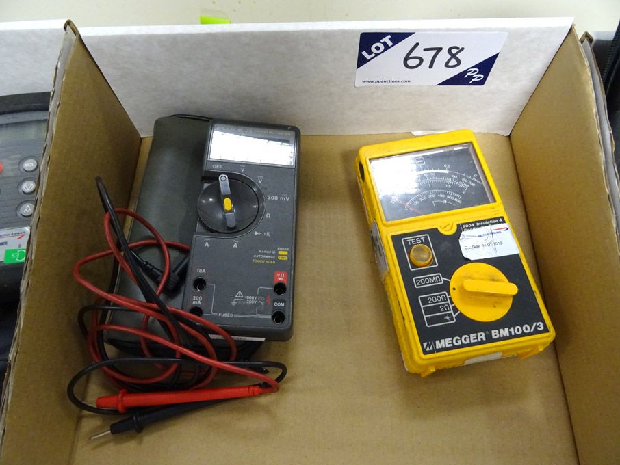 Megger BM100/3 500v insulation / continuity tester...