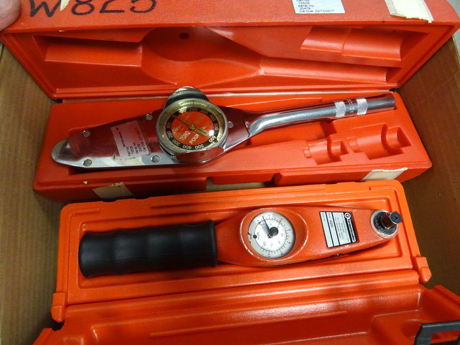Torqueleader AD512A dial indicating torque wrench,...