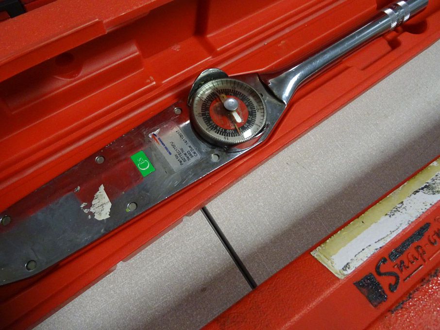 Snap-on Torqometer torque meter in case
