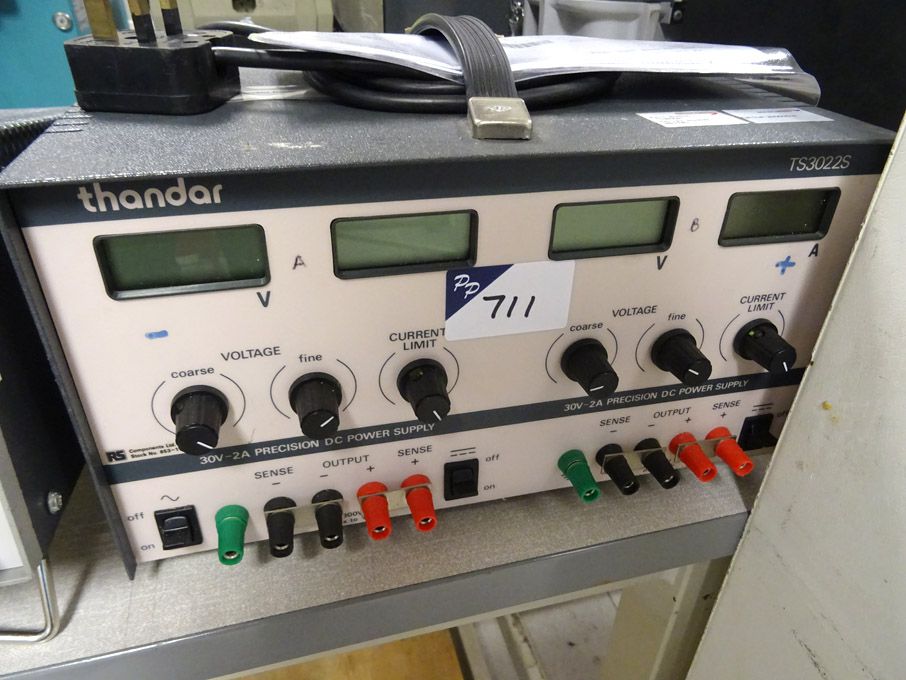 Thandar TS3022s precision DC power supply, 30v / 2...