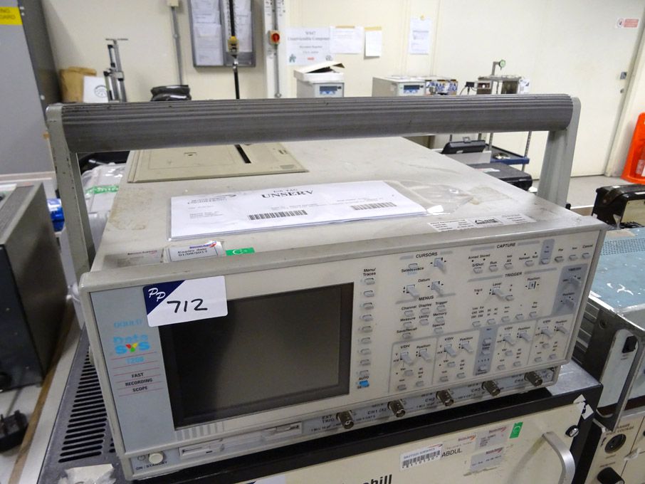 Gould Data Sys7200 fast recording scope, 4 channel