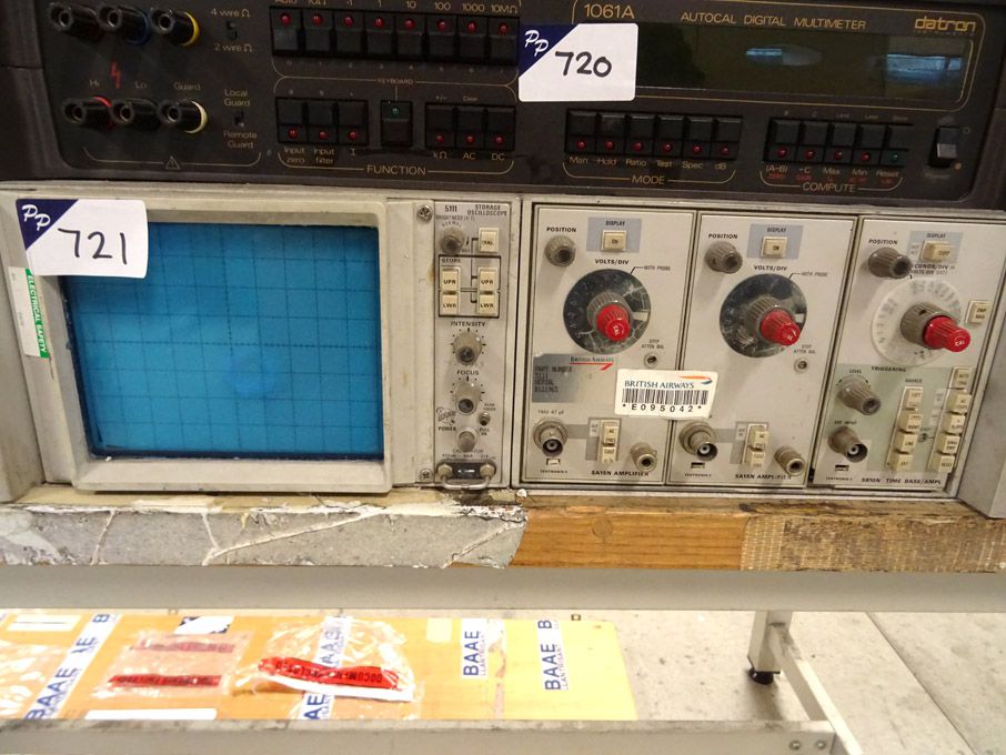 Tektronix mainframe oscilloscope