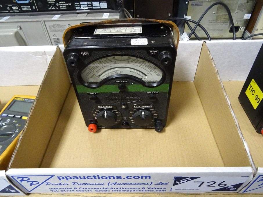 Avo universal multimeter