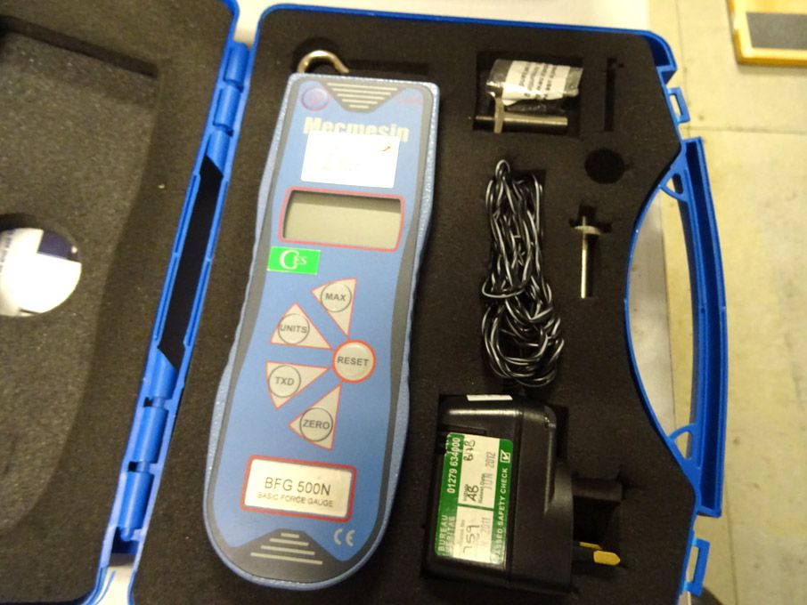Mecmesin BFG 500N basic Forge gauge in case