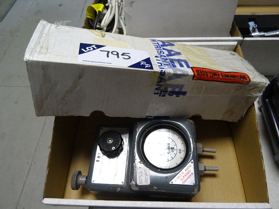 Vogtlin Red-y gas flow gauge, knots leak tester