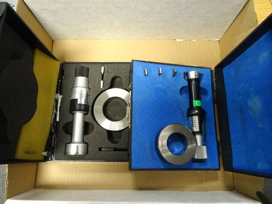 2x Bowers bore gauges, 1/2 - 1", 1 3/8 - 2"