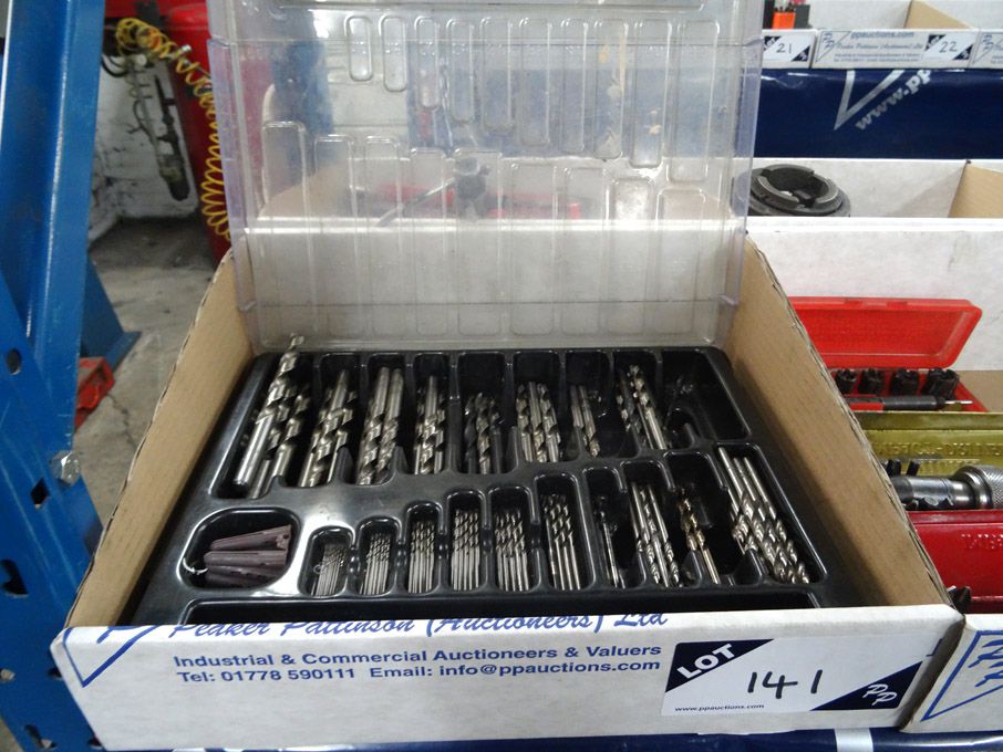 Qty various HSS straight shank drills to 10mm in c...