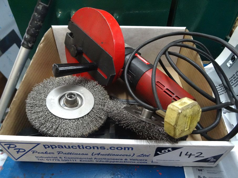 Rasamax 2993 electric deburring tool, 240v, stainl...