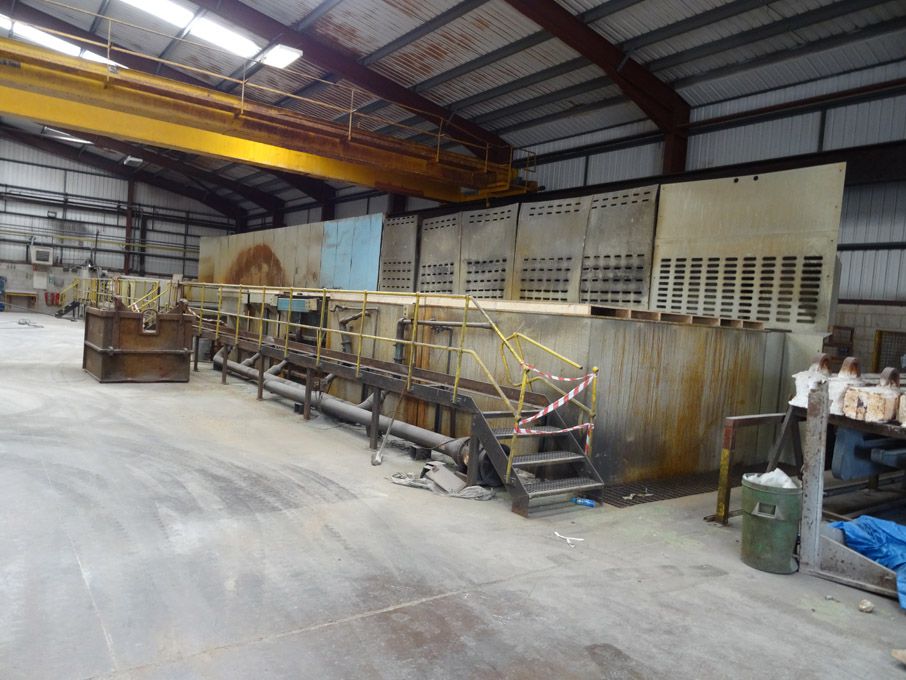 Cleaning line complete with: 4x acid tanks, 1x rin...