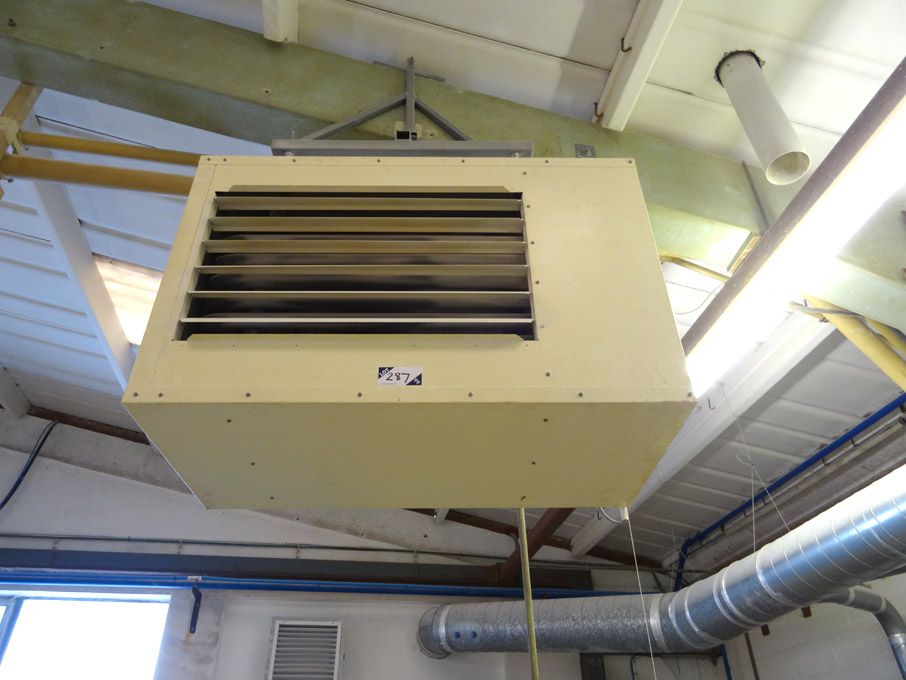 Reznor Euro C 4060S gas fired air heater, 0.73kW,...
