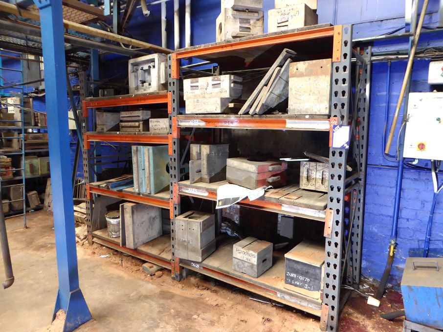 2 bays heavy duty 700mm wide boltless racking, 215...