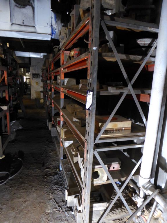 8 bays heavy duty 700mm wide boltless racking, 215...