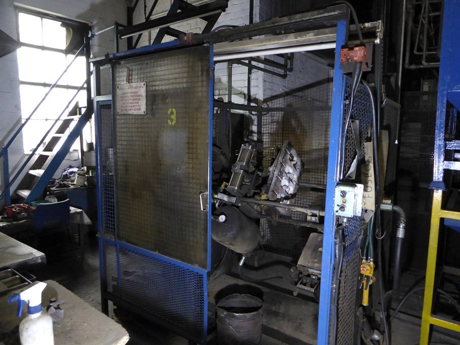 PGM hot box core machine, 460x370mm platten