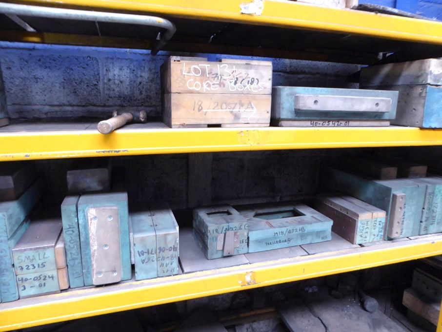 Qty wooden core boxes