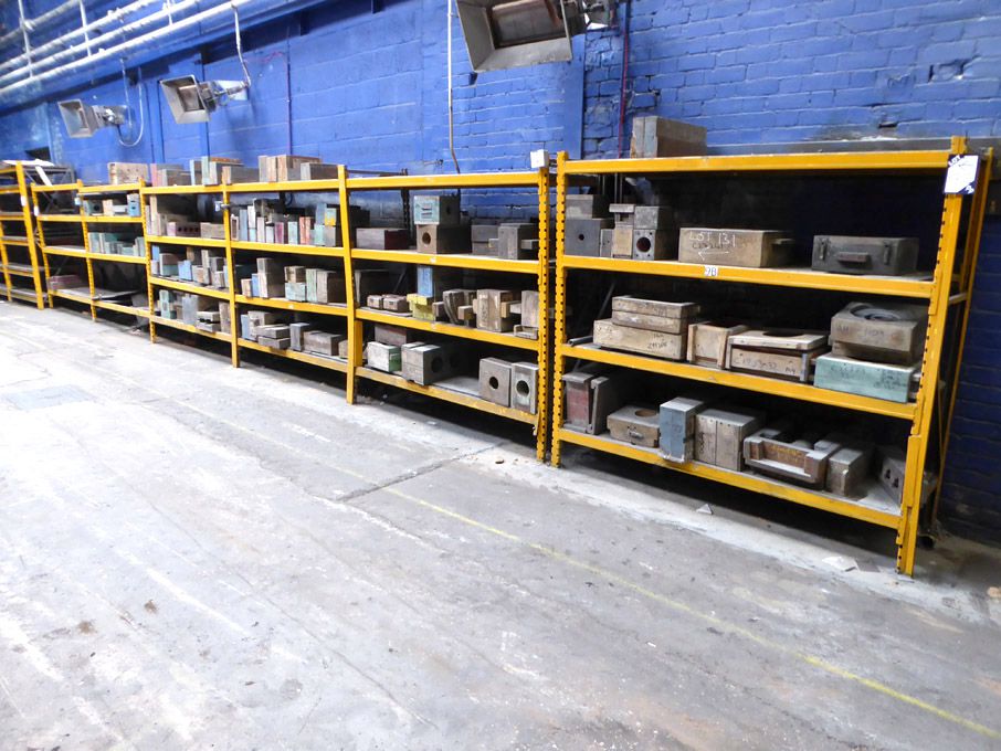 6 bays light duty 620mm wide boltless racking, 180...