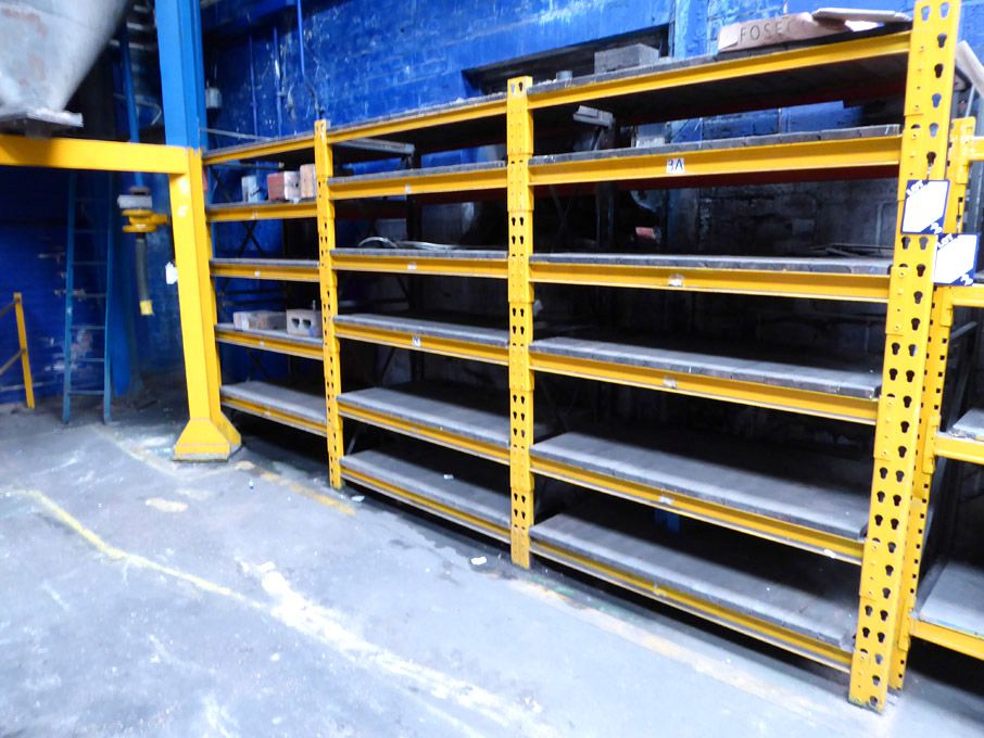 3 bays heavy duty 700mm wide boltless racking, 215...