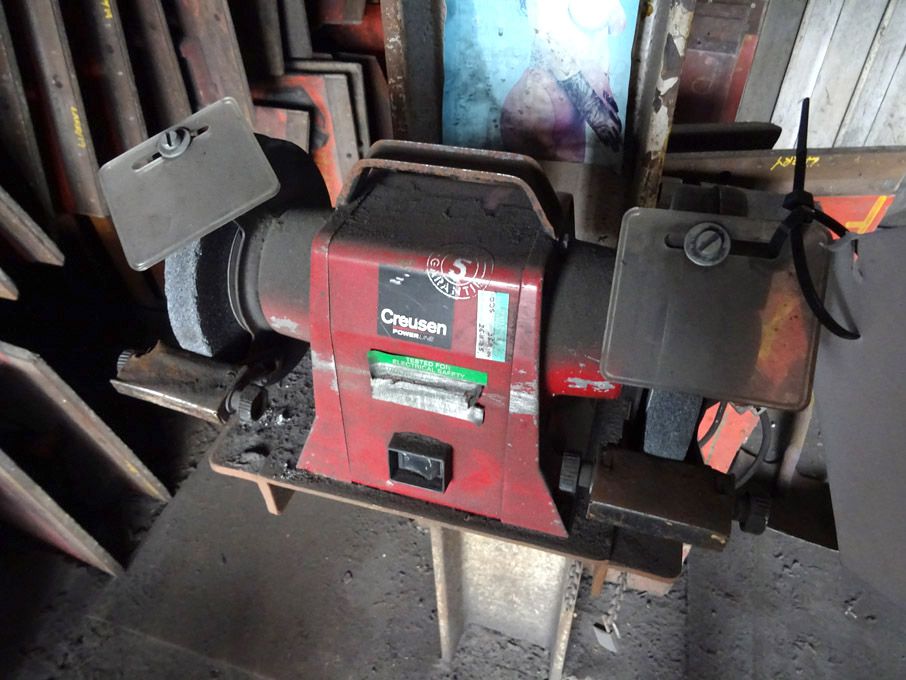 Creusen DS7150T bench type double ended grinder, 1...