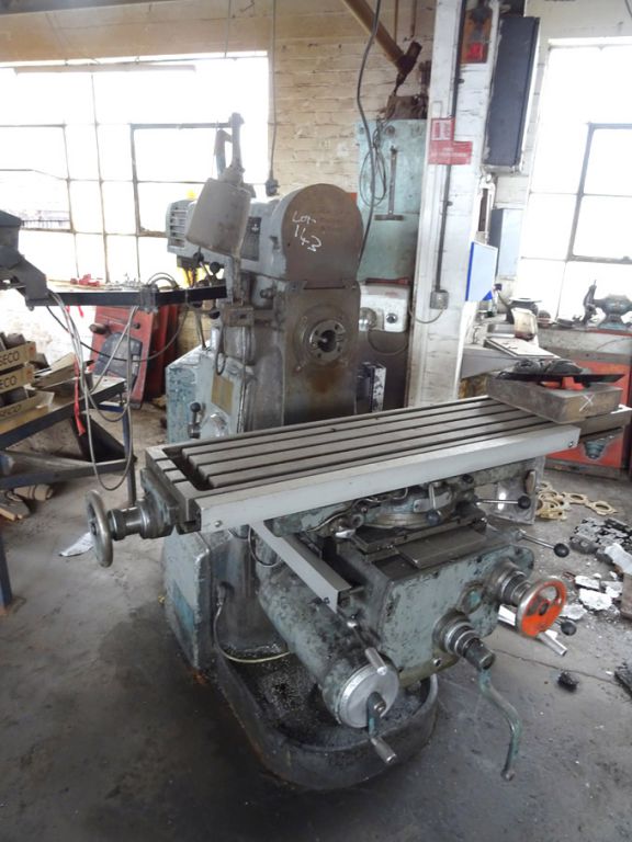 Rosenfors RFU model 772 horizontal milling machine...